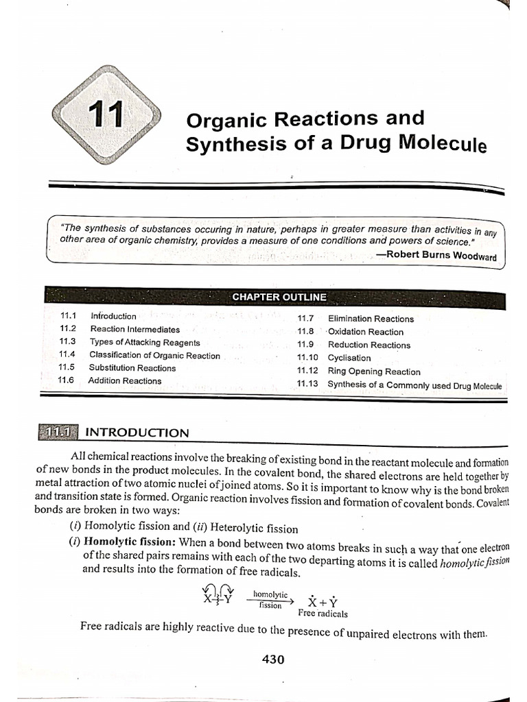 Reaction Intermediate and Mechanish | PDF