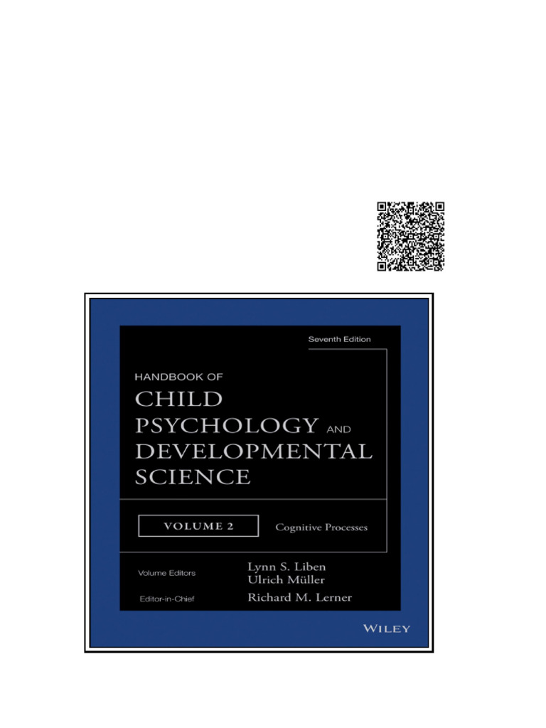 Handbook of Child Psychology and Developmental Science 2 | PDF | French ...