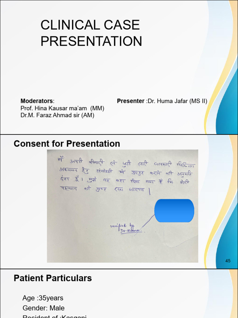 Clinical Case Presentation Recreated | PDF | Human Eye | Ophthalmology
