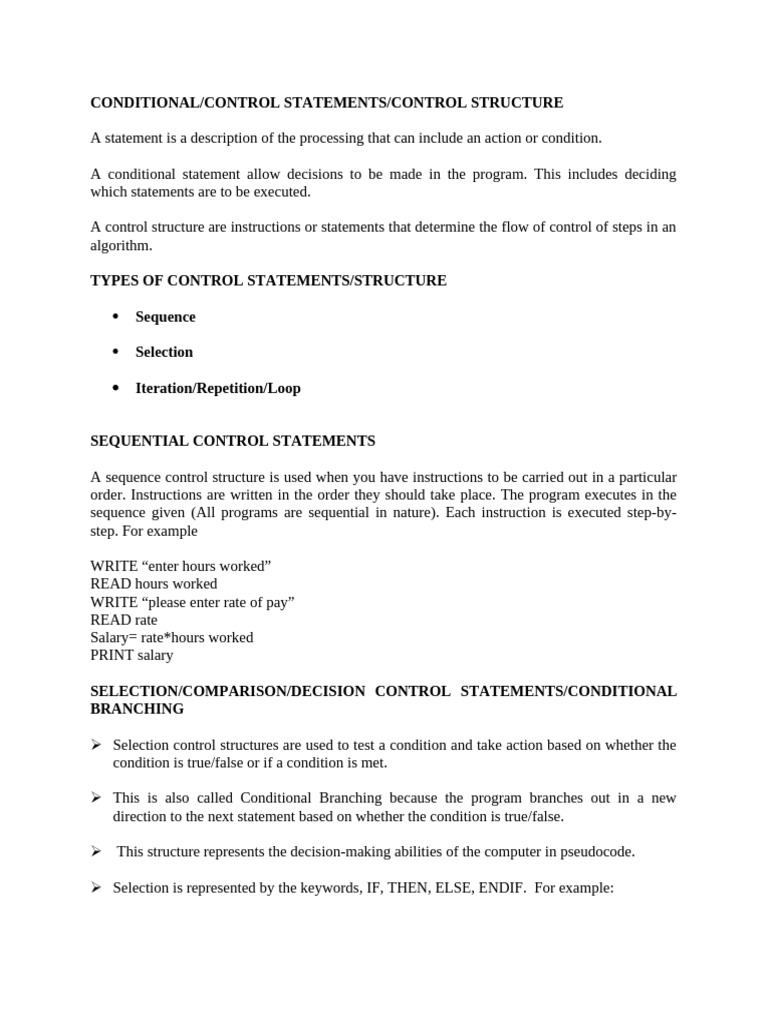 Conditional Branching | PDF | Control Flow | Mathematics