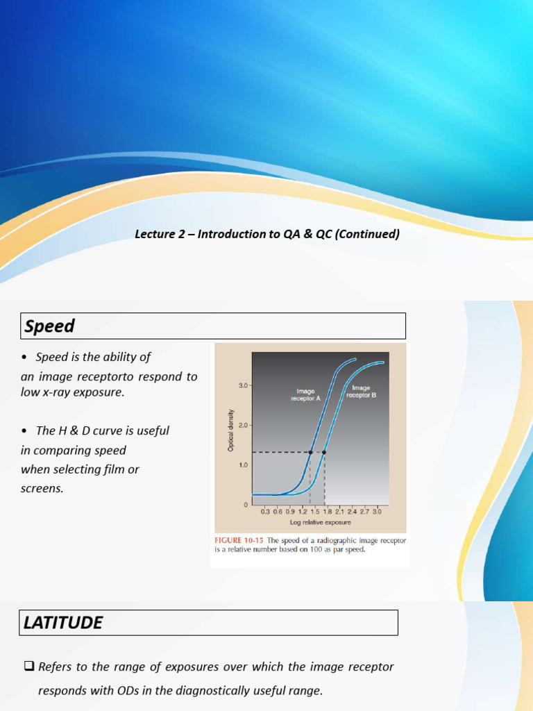Lecture 2 QA QC | PDF | Radiography | X Ray