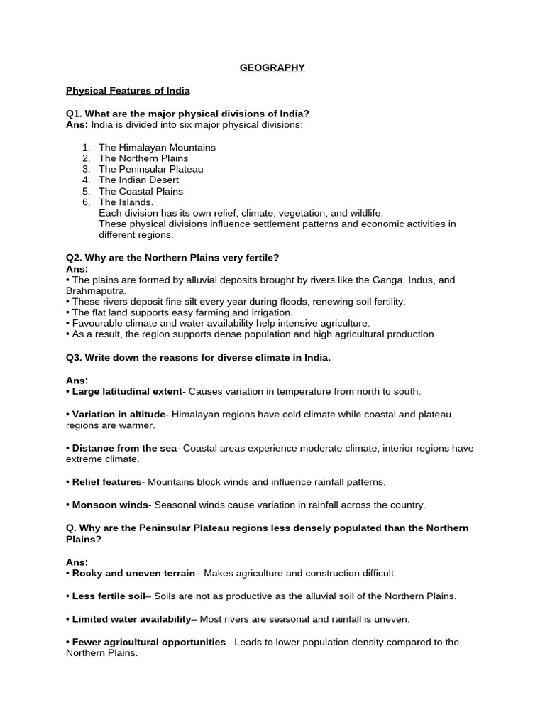 Class 9 SST Extra Ques | PDF | Food Security | Poverty