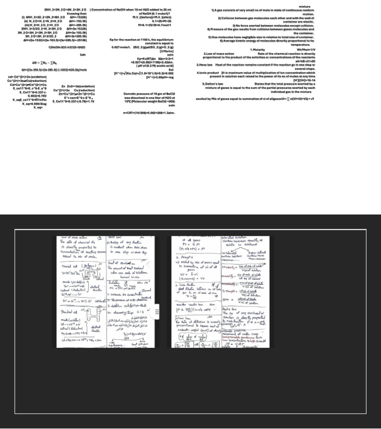 5525 | PDF | Gases | Chemical Equilibrium