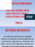 Sistemas Mecanicos Ejes y Levas