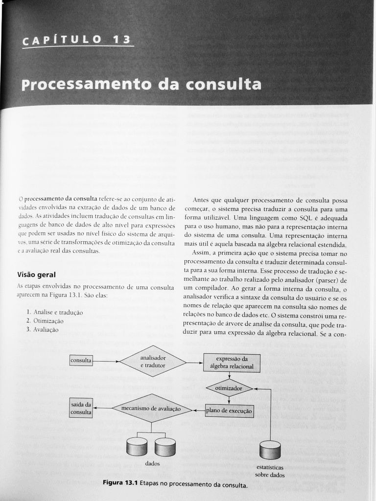 Capítulo 13 Processamento Da Consulta | PDF