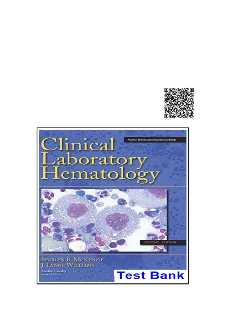 Clinical Laboratory Hematology 2nd Edition McKenzie Test Bank | PDF ...