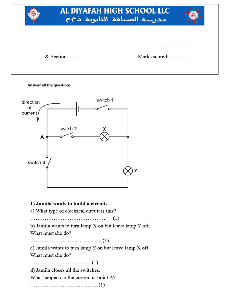 Current Worksheet | PDF