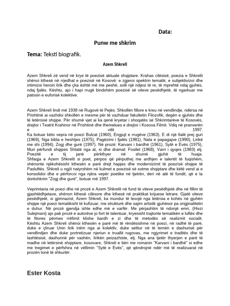 Azem Shkreli | PDF