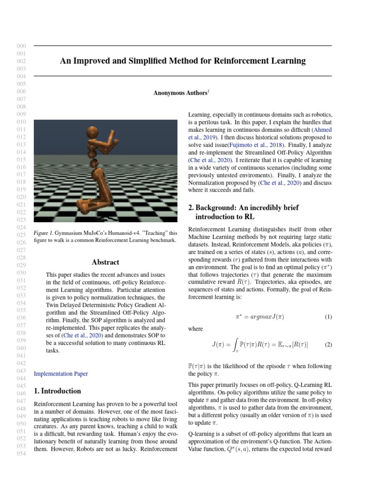 An Intro To Reinforcement Learning | PDF | Machine Learning | Learning