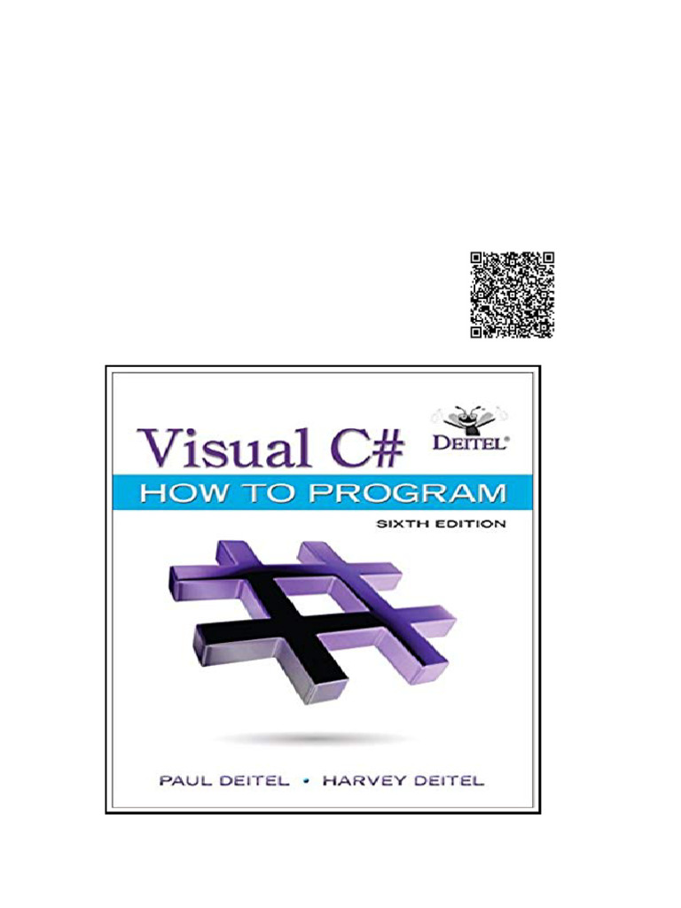 (PowerPoint) Visual C# How To Program 6th Edition Paul Deitel | PDF ...