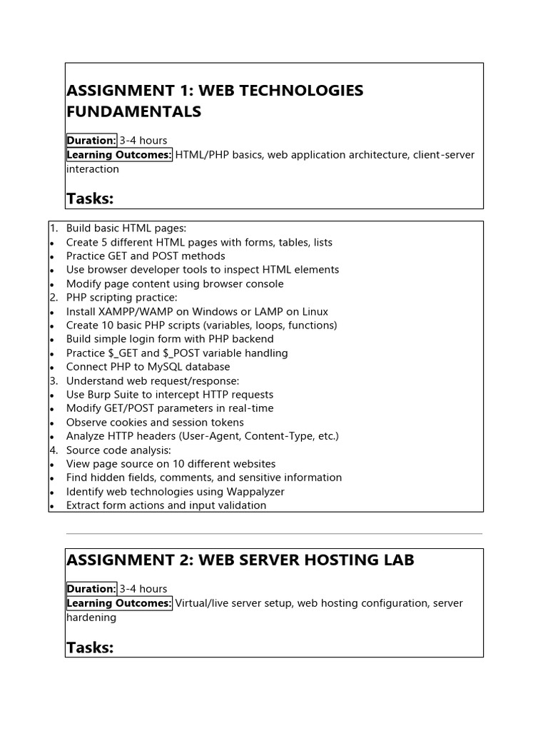 Assignment 1 | PDF | Php | World Wide Web