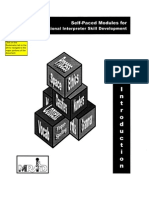 MRID Self-Paced Modules - Introduction