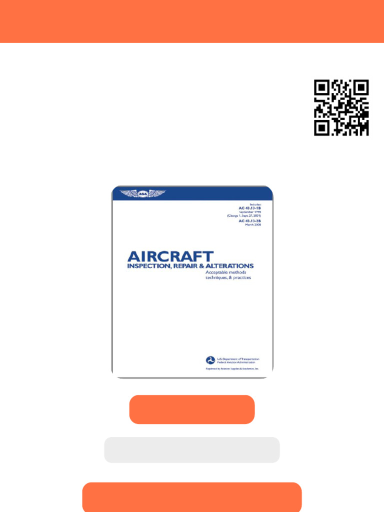 Aircraft Inspection Repair Alterations Acceptable Methods Techniques ...