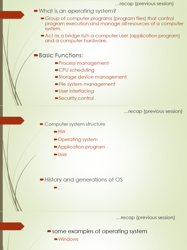 OS Chapter Two and Three | PDF | Thread (Computing) | Process (Computing)