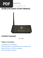 Vodafone Modem Setup Guide | PDF | Wi Fi | Modem