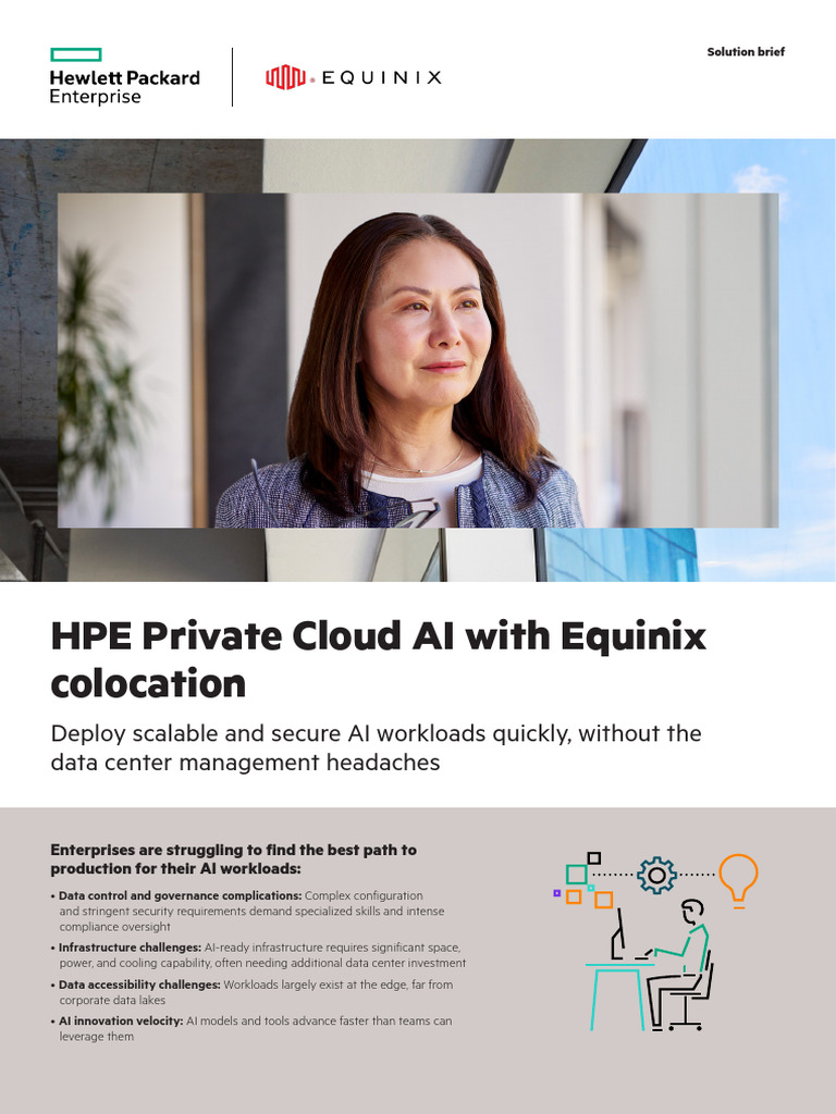 Ip Hpe Private Cloud Ai en | PDF | Cloud Computing | Data Center