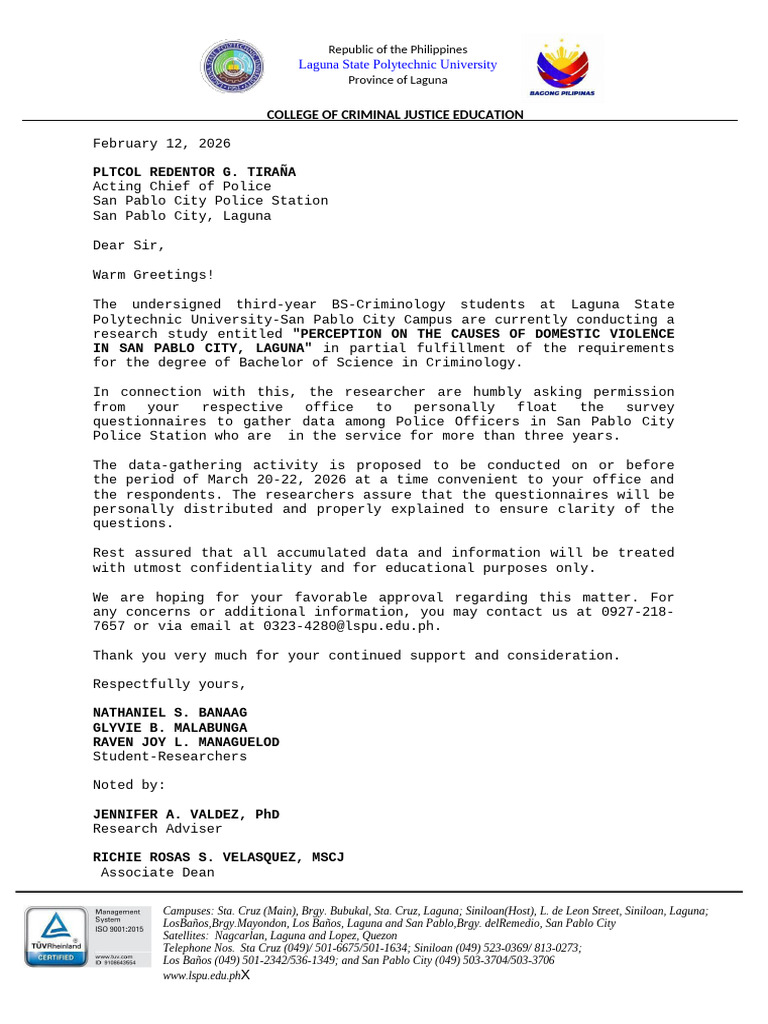 Letters v1 | PDF | Misconduct | Justice