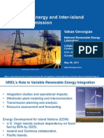 NREL, Renewable Energy and Inter-Island Power Transmission, 5-2011