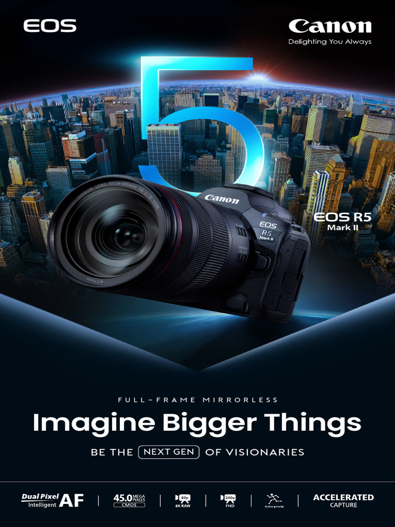 EOS R5 Mark II Brochure | PDF | Canon Eos | Image Stabilization