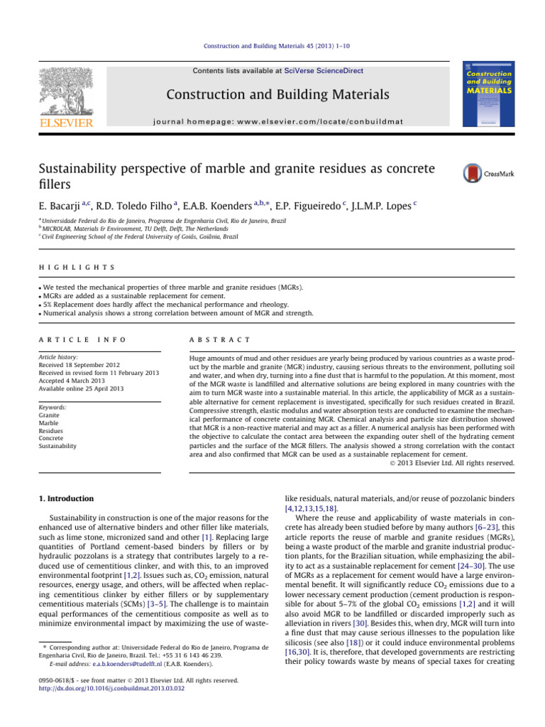 Sustainability | PDF | Cement | Concrete