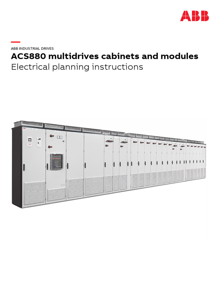 ACS880 Module Electrical Planning | PDF | Power Inverter | Transformer