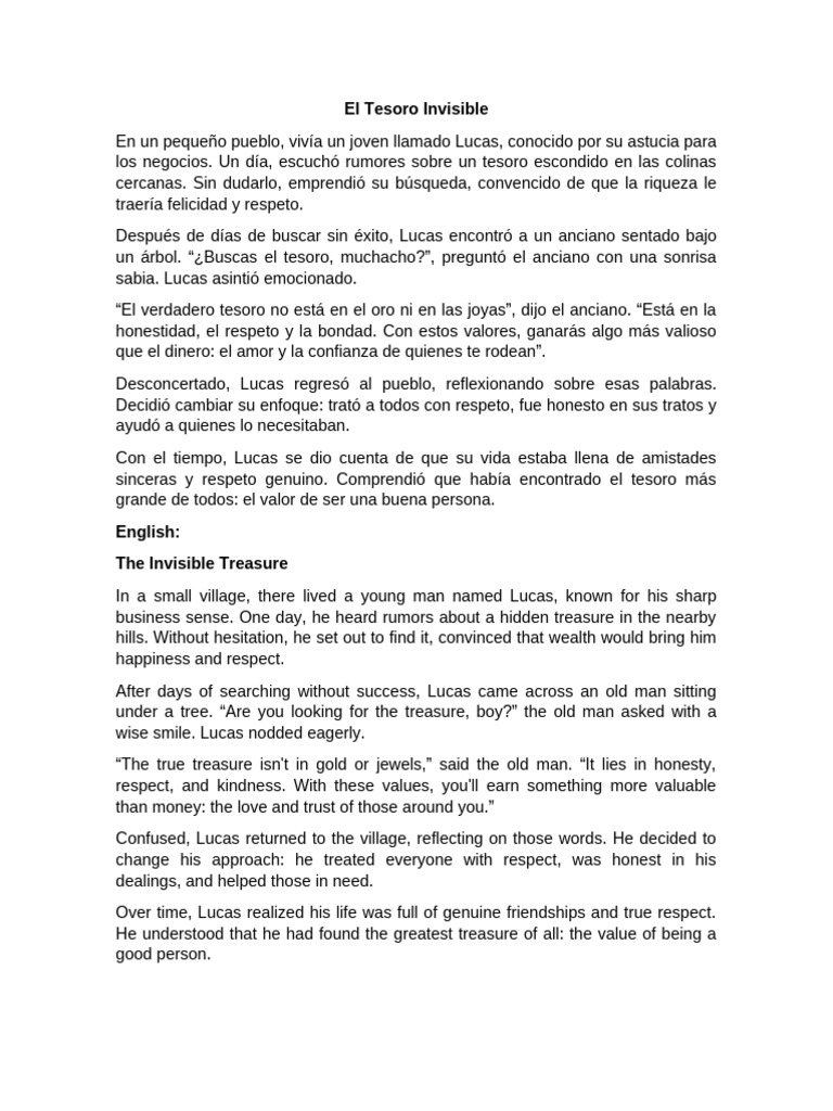 El Tesoro Invisible | PDF