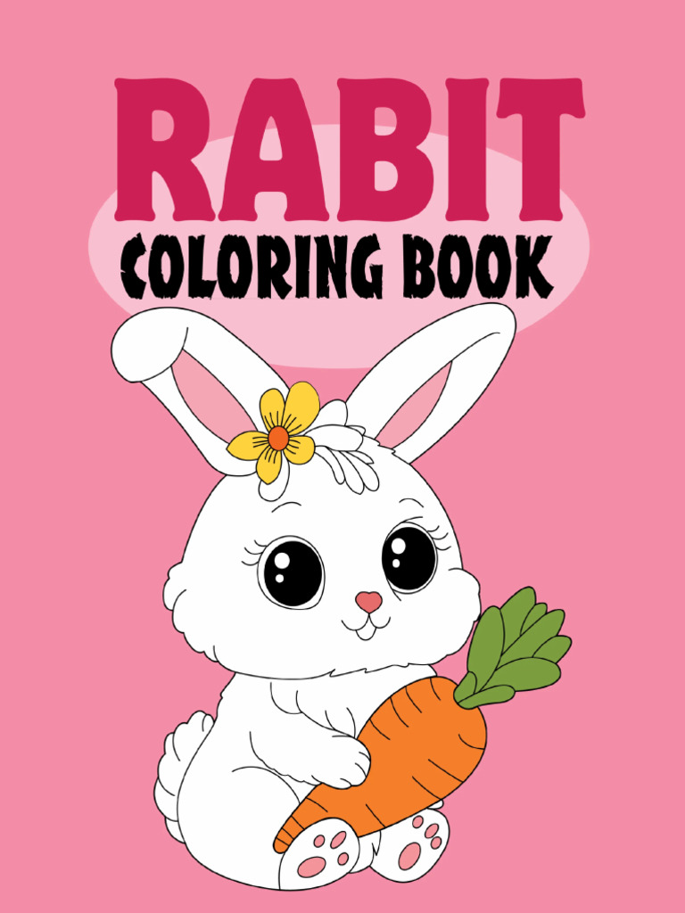 Rabbit Colouring Book | PDF