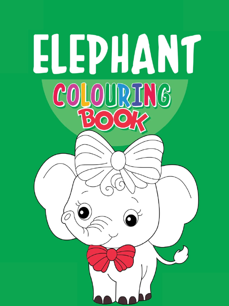 Elephant Colouring Book | PDF