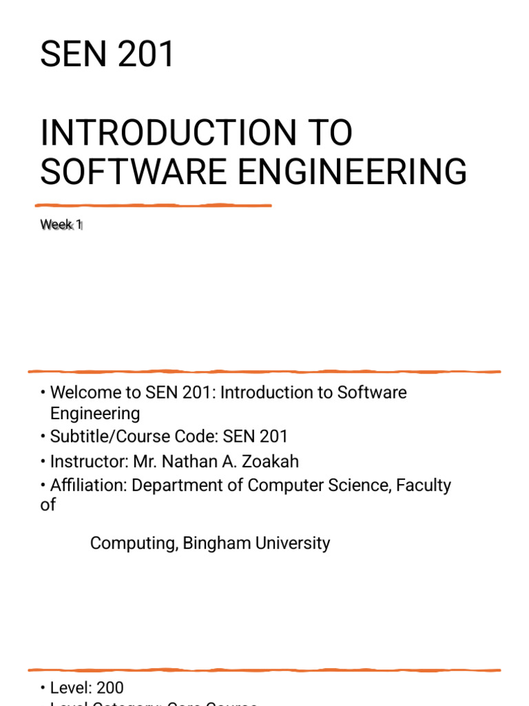 Week 1 Presentation and Exercises | PDF | Software Testing | Software