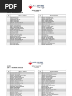 2025-2026 Class List for Boys and Girls | PDF