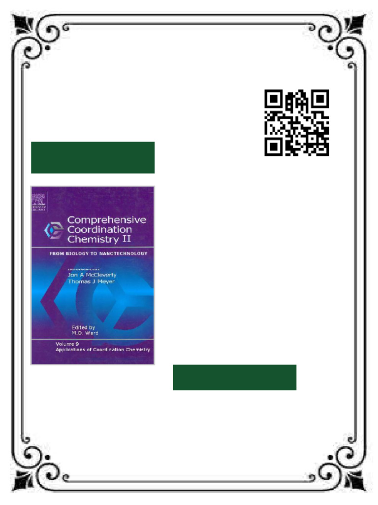 Comprehensive Coordination Chemistry II From Biology to Nanotechnology ...