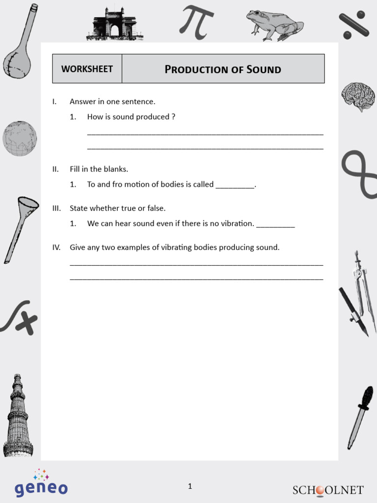 Production of Sound | PDF