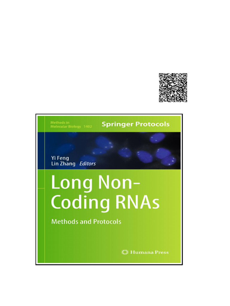 Long Non Coding RNAs Methods and Protocols Wei Zhi | PDF | Knowledge ...