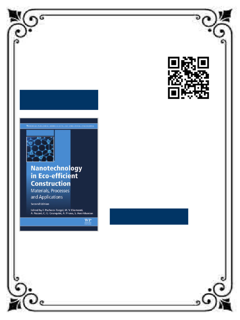 Nanotechnology in Eco-Efficient Construction: Materials, Processes and ...