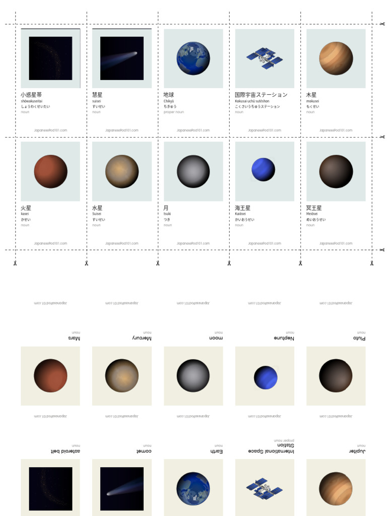 Japanese Solarsystem | PDF