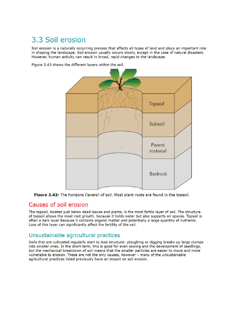 3.3 Soil Erosion | PDF