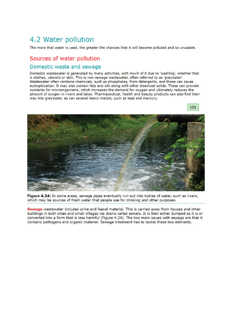 4.2 Water Pollution | PDF