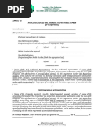 MC28 SEC Annex D Submission Form | PDF | U.S. Securities And Exchange ...