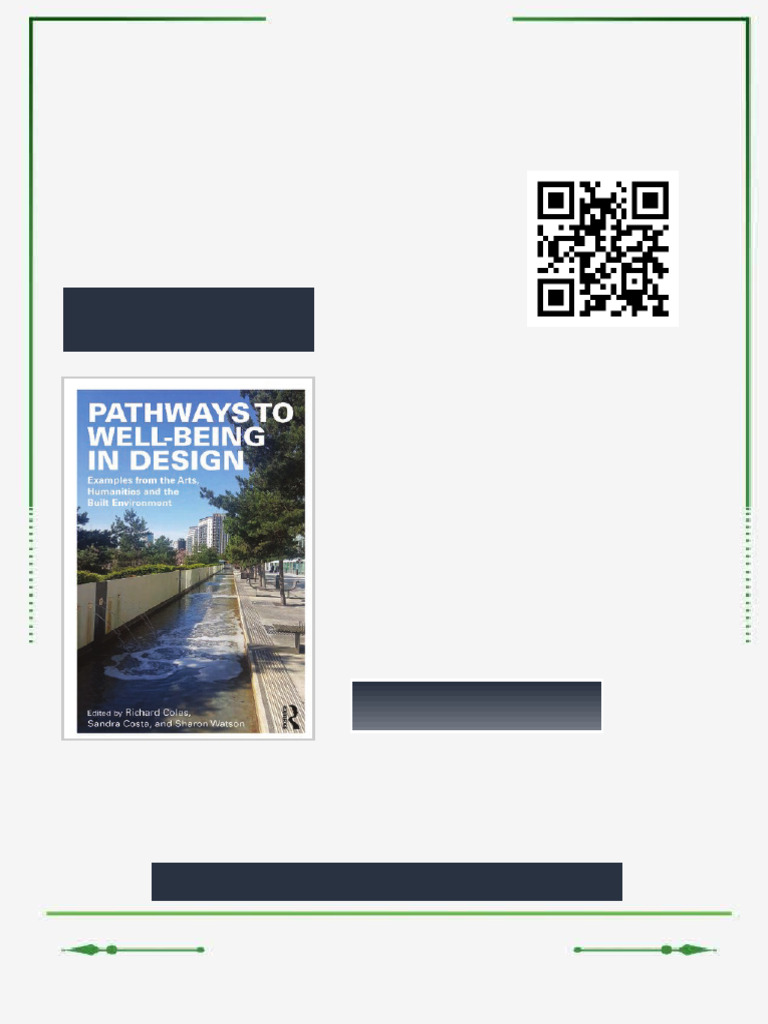 Pathways to Well Being in Design Examples from the Arts Humanities and ...
