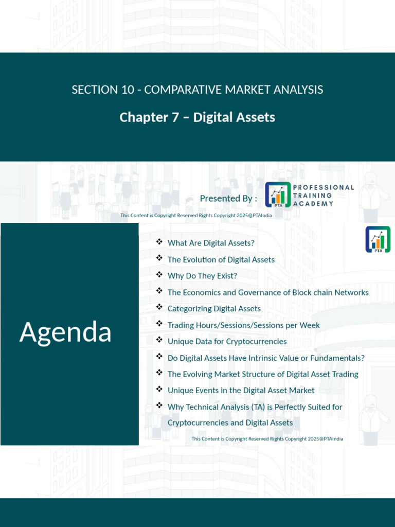 Section10 Chapter7 Digital Assets | PDF | Exchange Traded Fund ...