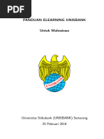 Panduan Elearning Unwar Untuk Mahasiswa | PDF