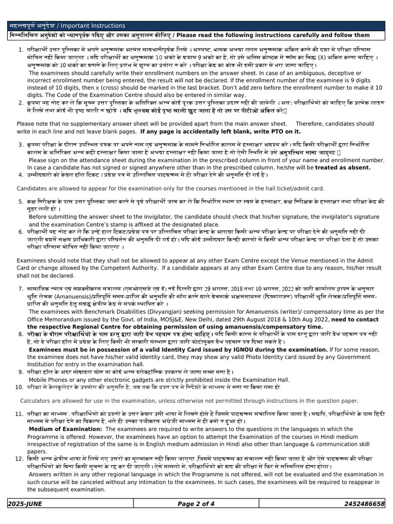 Instructions | PDF