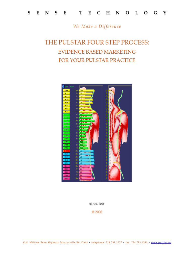 4 Steps PulStar Marketing | PDF | Chiropractic | Pain