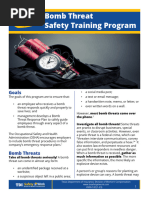 Bomb Threat Response Checklist Guide | PDF