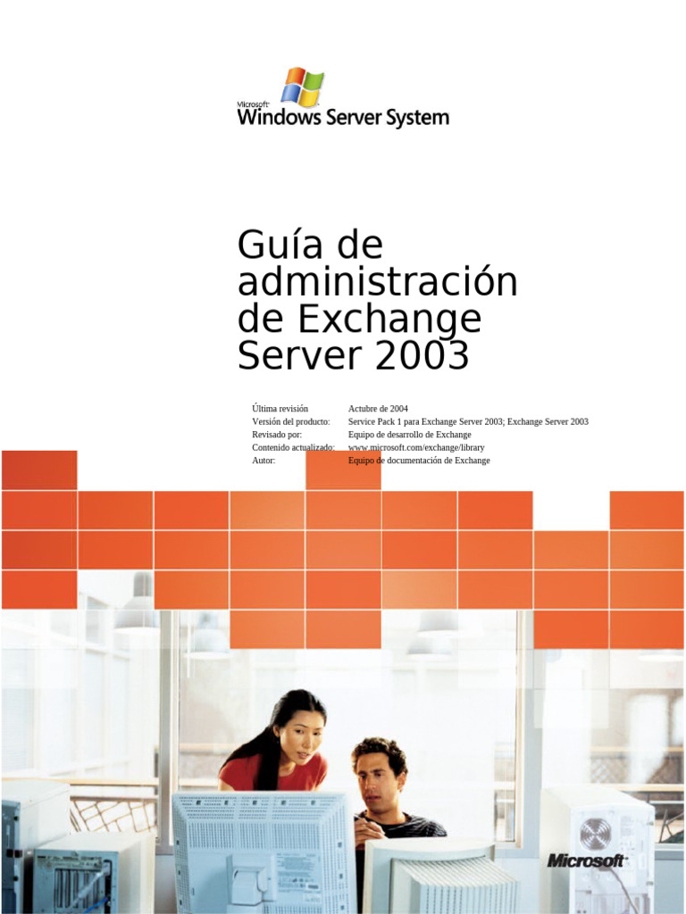 Exchange Server 2003 Administration Guide ES V3 | PDF | Grupo de ...
