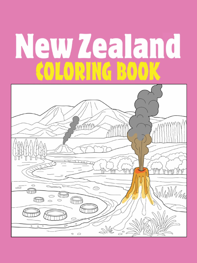 New Zealand Colouring Book | PDF