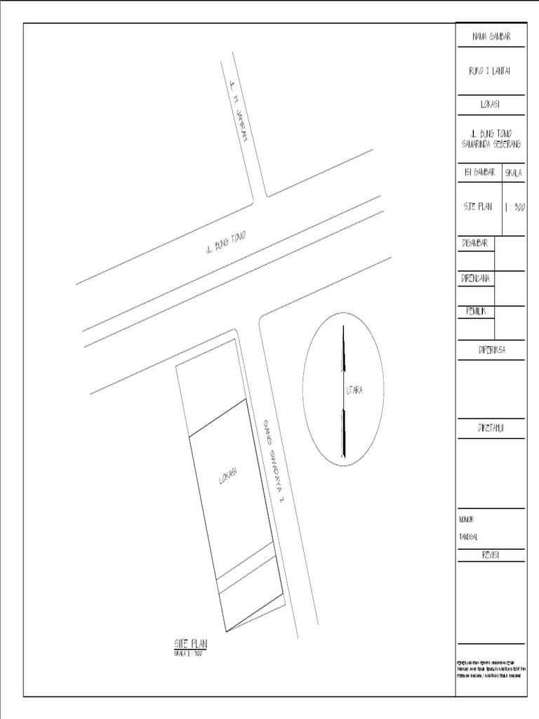 PBG Ruko Bung Tomo | PDF