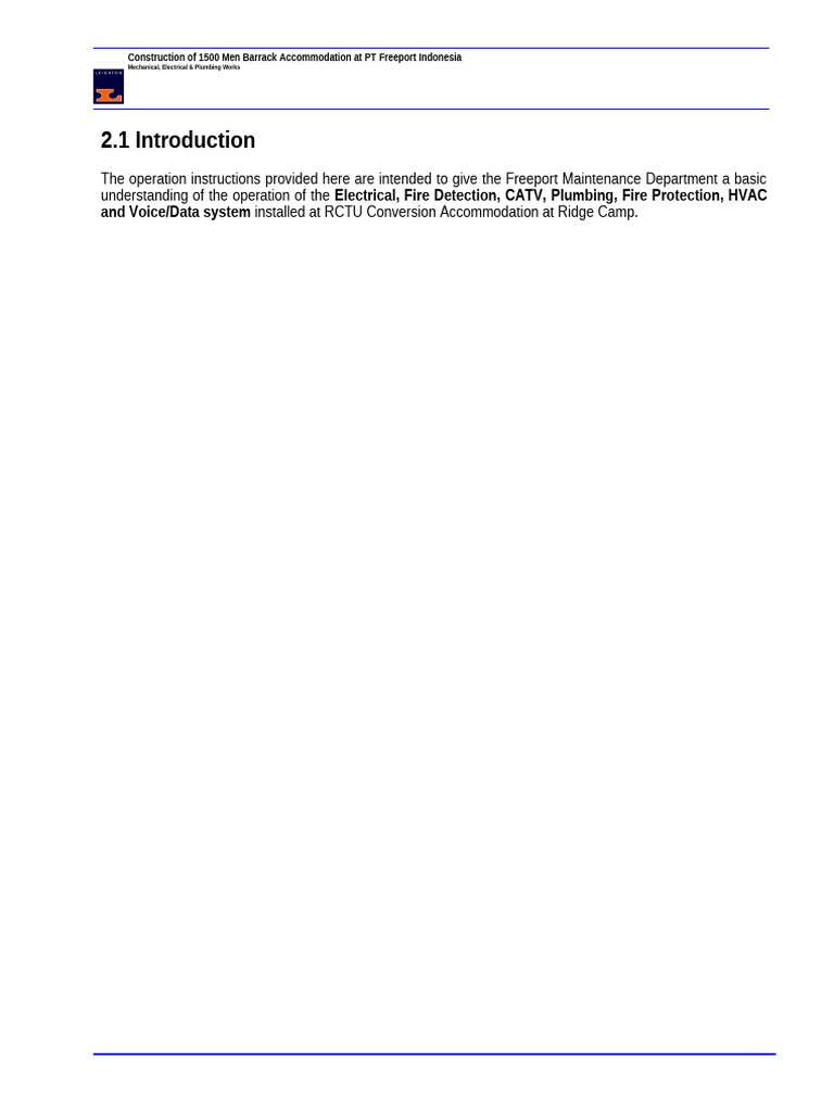 2.1 Operation Instruction Introduction | PDF
