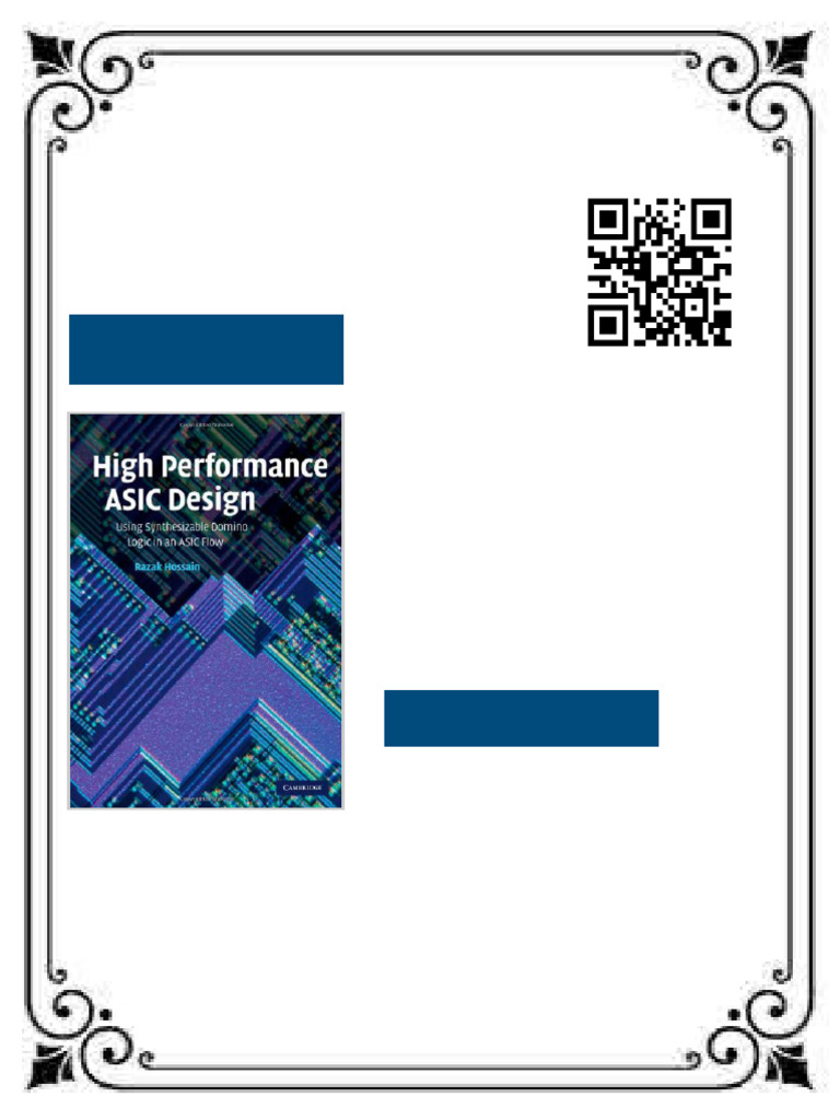 High Performance ASIC Design Using Synthesizable Domino Logic in An ...