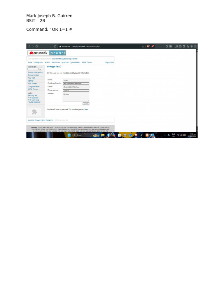 SQL Injection | PDF